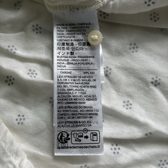 Levi’s 3/4 Sleeve Top Size M - Picture 5 of 7